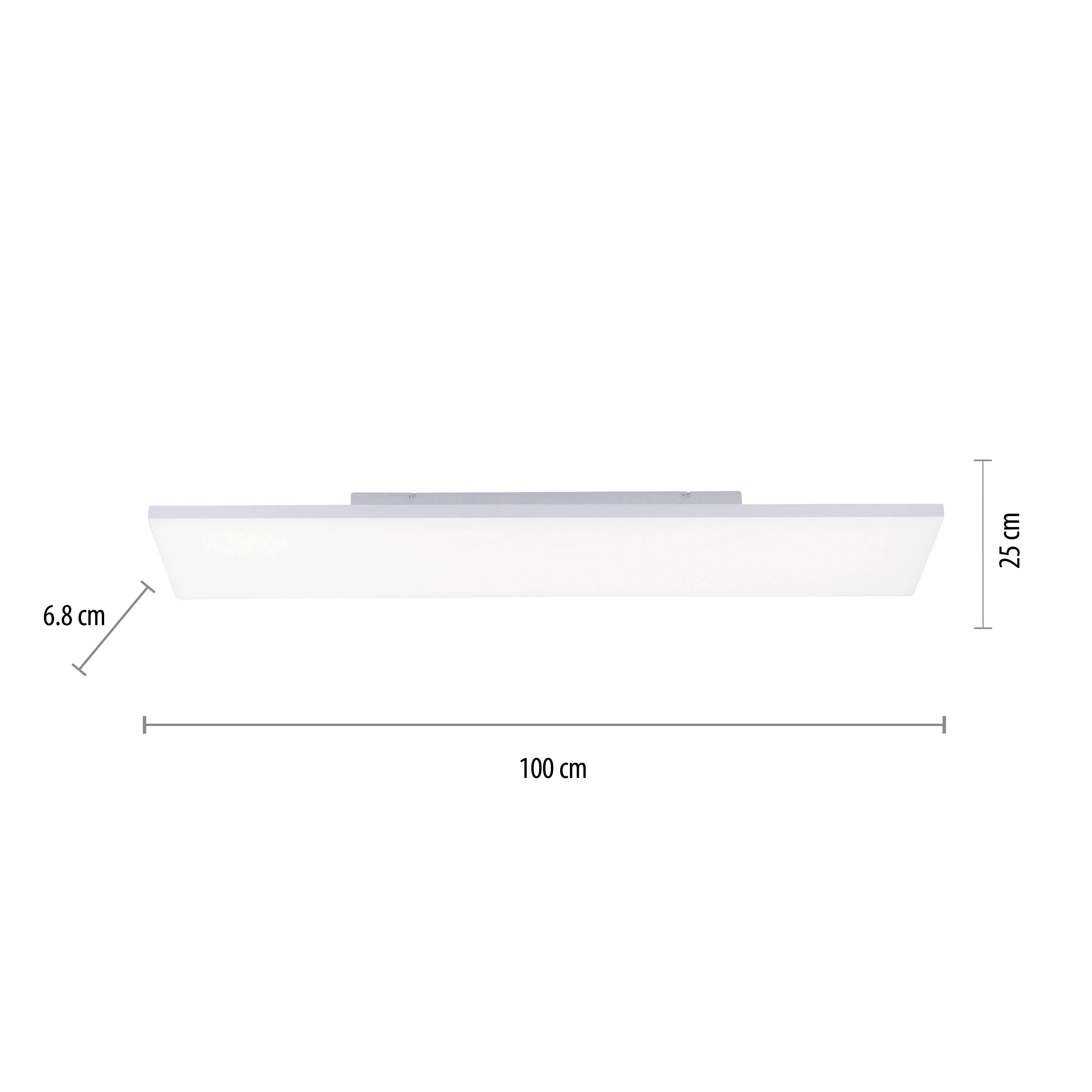 Paul Neuhaus Frameless 8494-16 Panel LED 24 W Blanco cálido, Blanco neutro, Blanco de luz del día Blanco-7