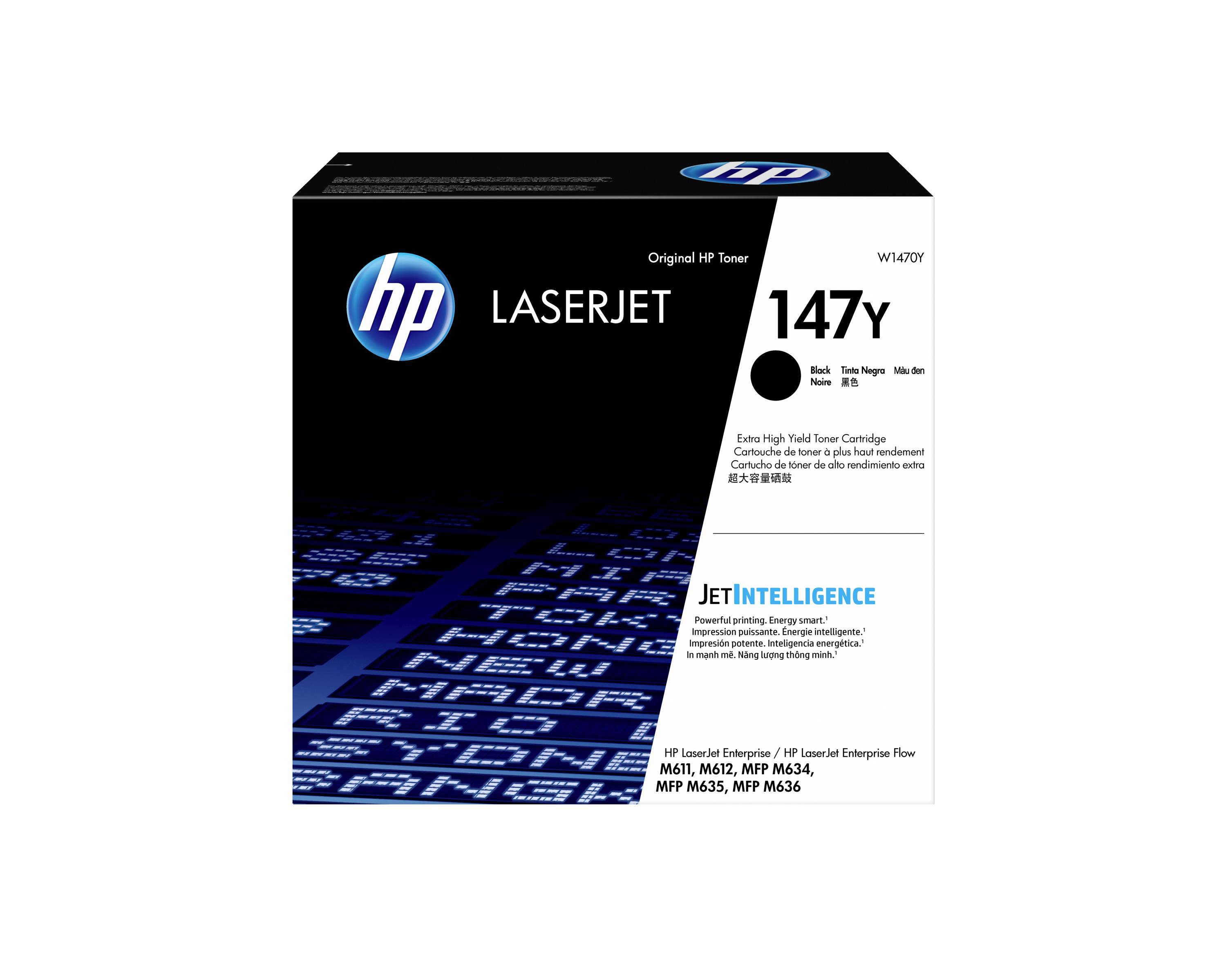 HP Tóner 147Y Original Negro 42000 Lados W1470Y-0