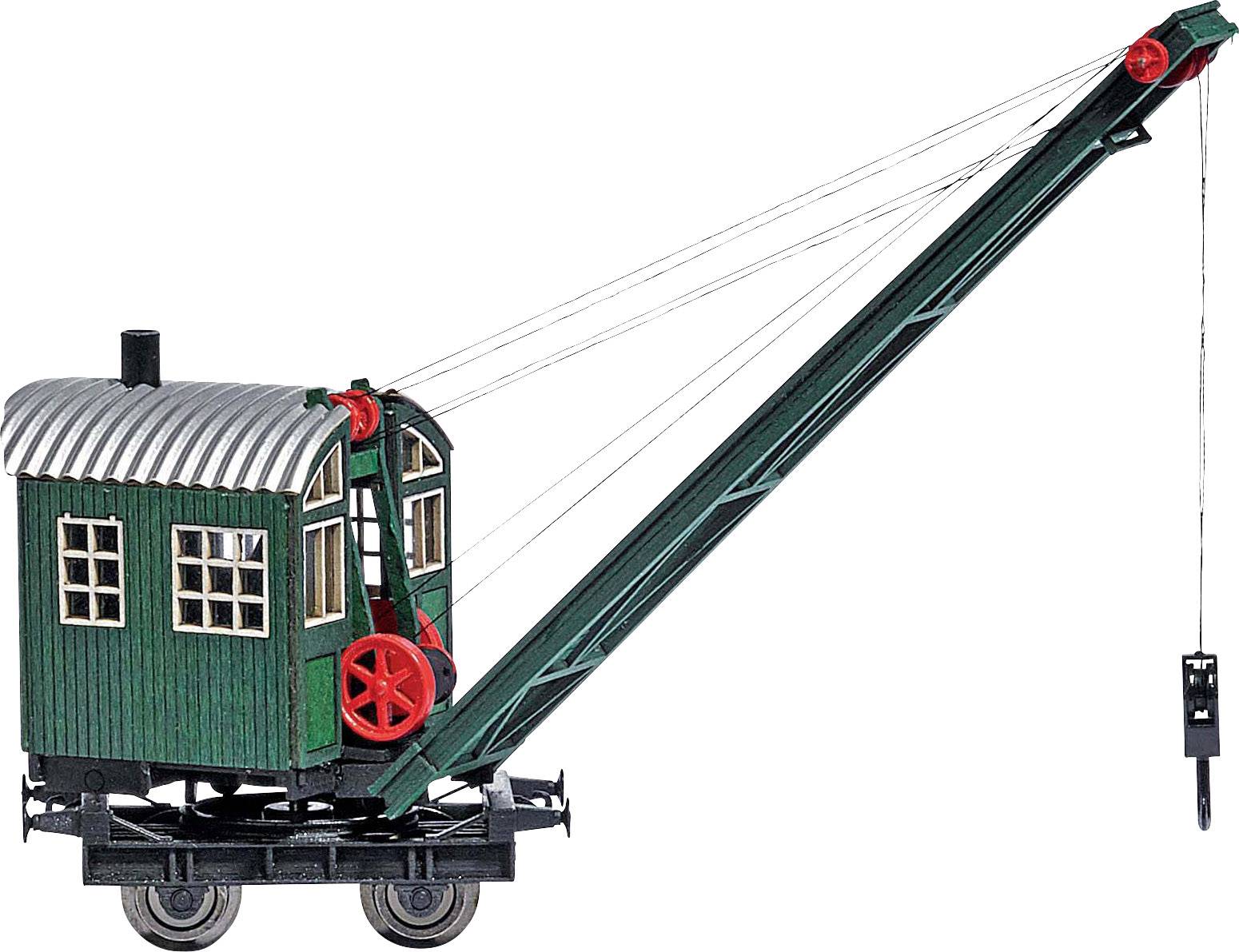 Busch Feldbahn 1397 H0 Modelo de vehículo de construcción Grúa de vapor-1
