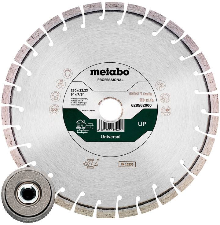 Metabo 628583000 Muela diamantada Diámetro 230 mm Ø de perforación 22.23 mm 1 UD(S).-0