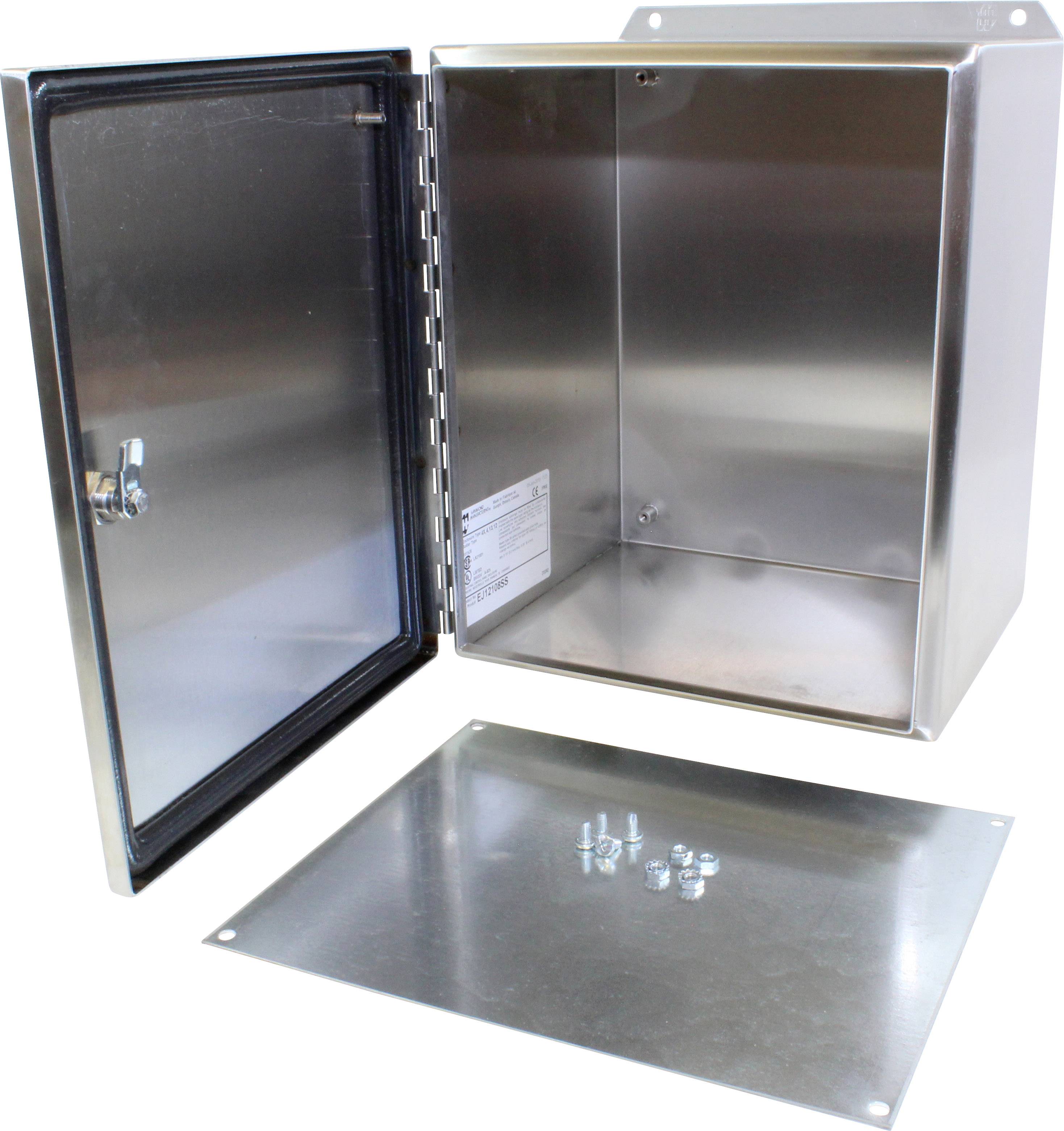 Hammond Electronics Carcasa de pared 305 x 254 x 203 Acero inoxidable Acero inoxidable 1 UD(S). Piece
