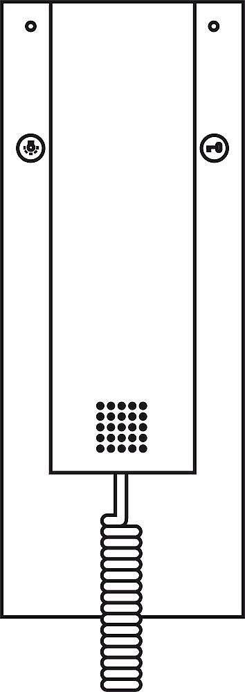 Siedle 200015506-00 Accesorios de intercomunicador de puerta Accesorios de montaje Schwarz-1