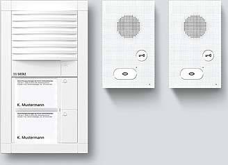 Siedle SET VAB 850-2 W Intercomunicador de puerta-0