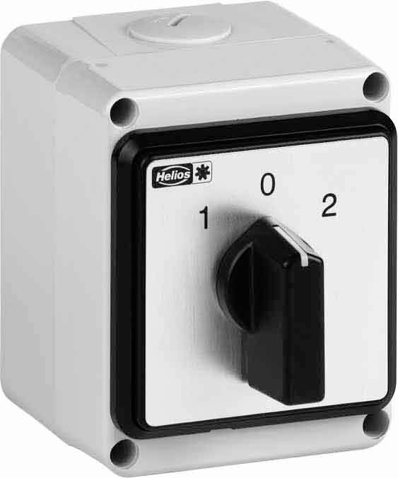 Helios Ventilatoren WS Inversor de polos 1 UD(S). Margen de ajuste (corriente): 12 A (max) Tensión de encendido (máx.): -0