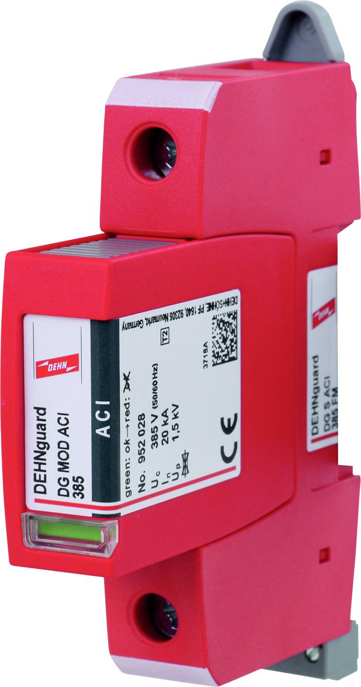 DEHN 952113 DG S ACI 385 FM Elemento de descarga de sobretensión 20 kA 1 ST-1