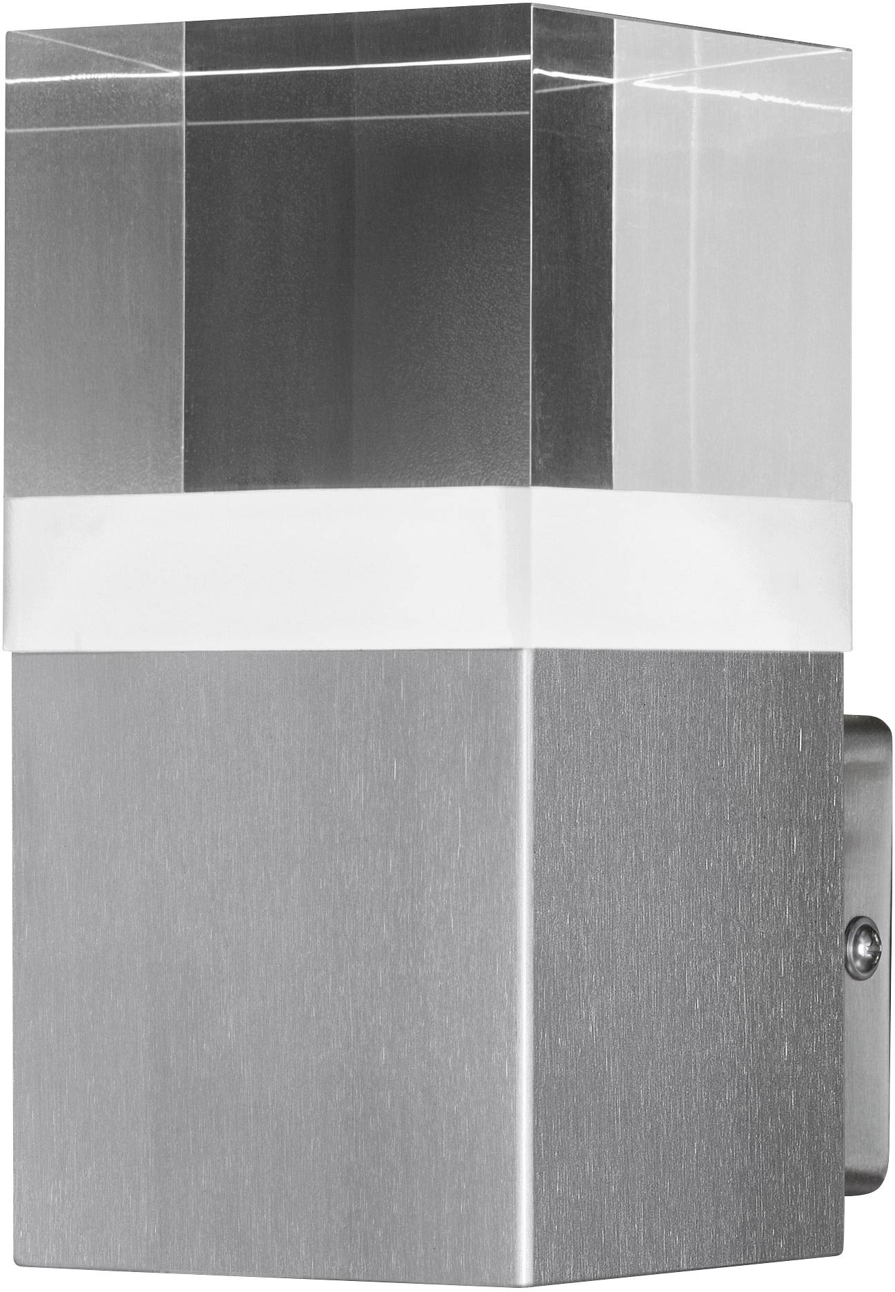 LEDVANCE Endura Style Cube Crystal 4058075474178 Apliques LED de pared para exteriores 4.50 W Acero