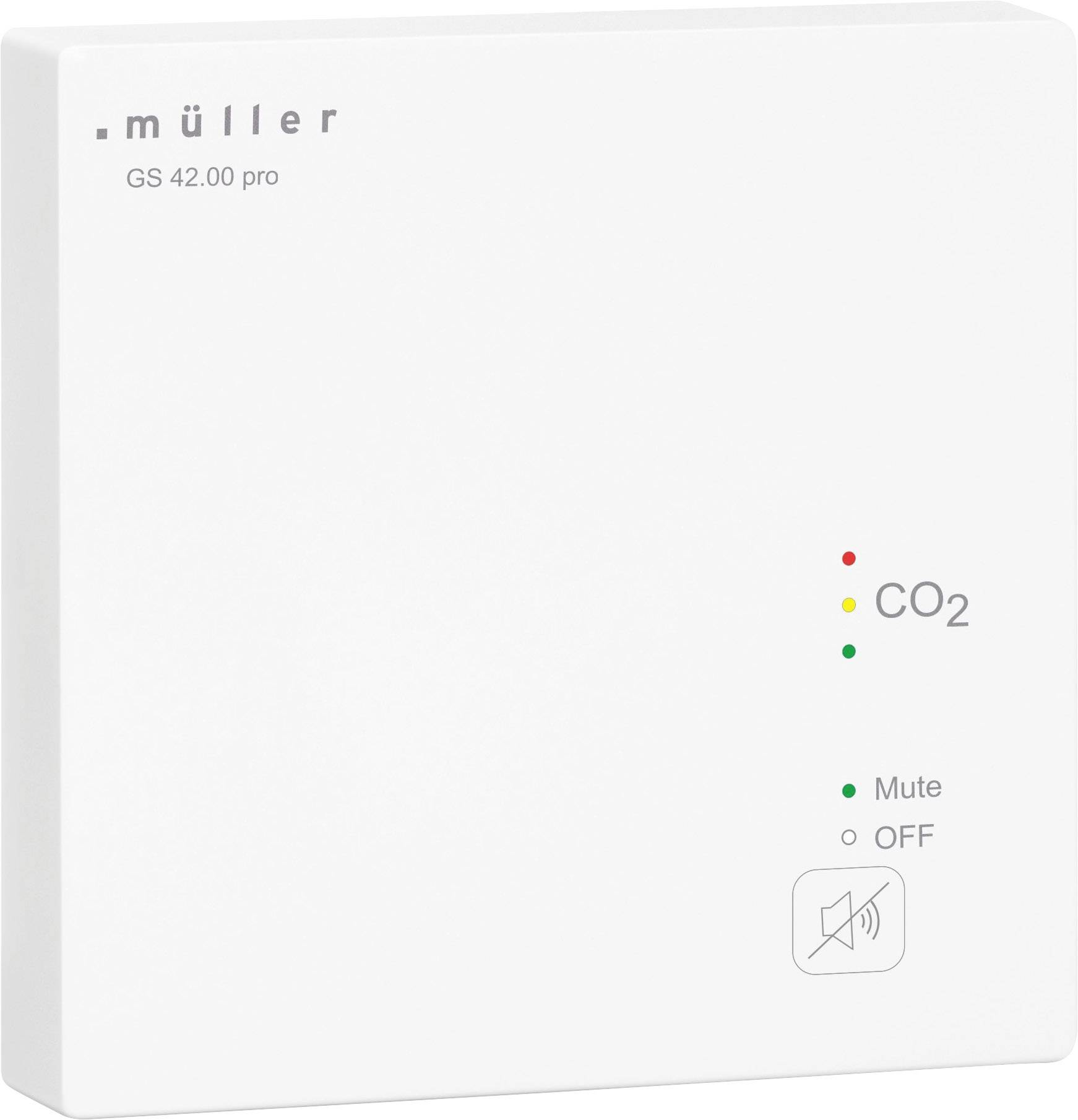 Müller 24146 Semáforo de CO2/sensor de calidad del aire Alimentación por red Detectado Dióxido de carbono