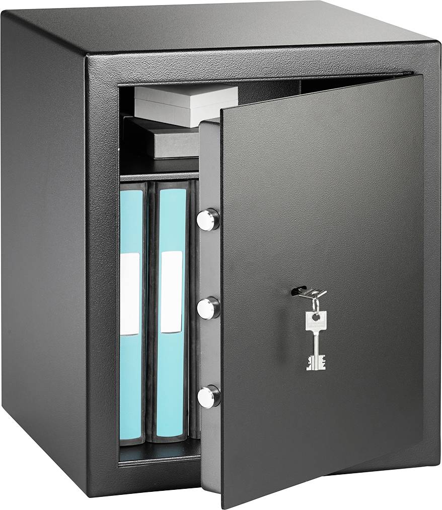 Burg Wächter Home-Safe H 240 S Caja fuerte Protegido contra incendios Candado de llave-0
