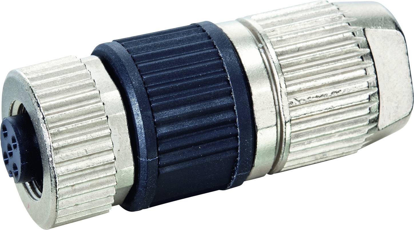 Murrelektronik 7000-12593-0000000 Conector de sensor/actuador, sin montar M12 Conector hembra, recto Número de polos: 5 -0