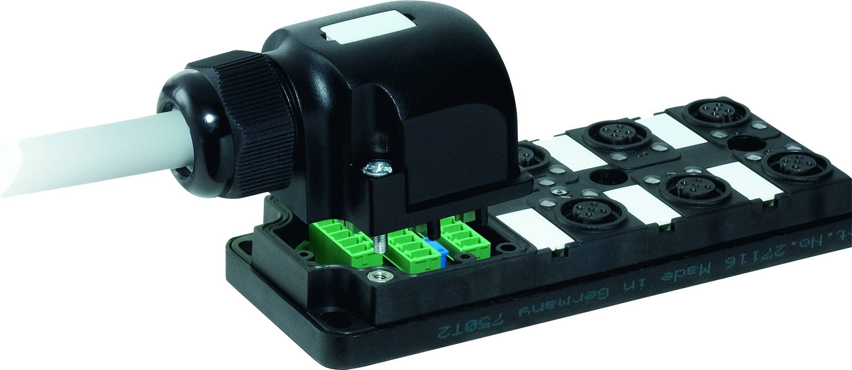 Murrelektronik 27032 Caja de sensores/actuadores pasiva Distribuidor M12 con rosca de plástico 1 ST Piece-1