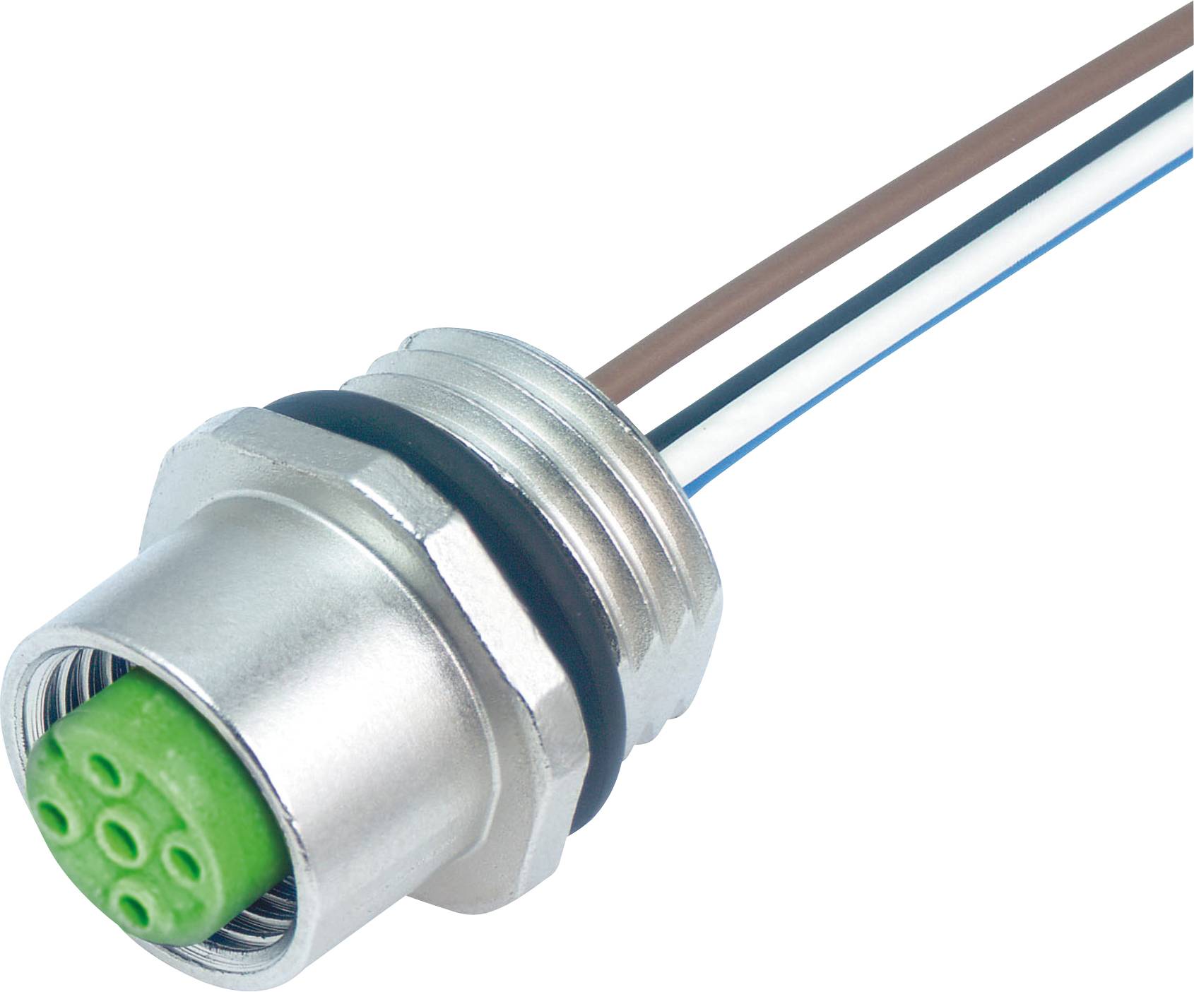 Murrelektronik 7000-17181-9730200 Conector de sensor/actuador, sin montar M12 x 1 Conector hembra, encastrable 2.00 m Nú-0