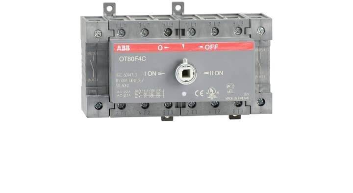 Conmutador de carga Schwarz 4polig ABB 1SCA105418R1001-0