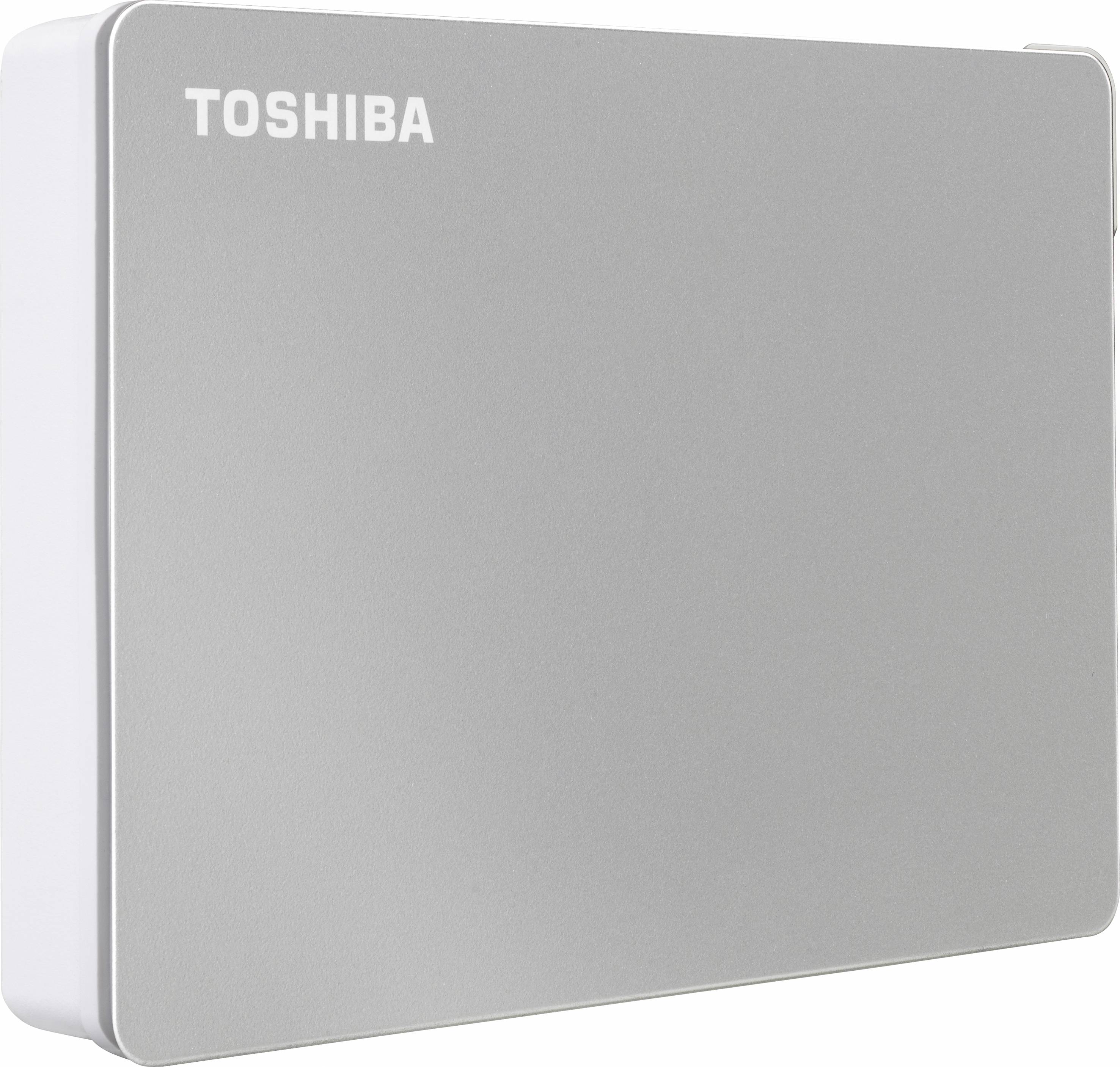 Toshiba Canvio Flex 4 TB Disco duro externo 6,35 cm (2,5 pulg.) USB 3.2 (Gen. 1x1) Plata HDTX140ESCCA