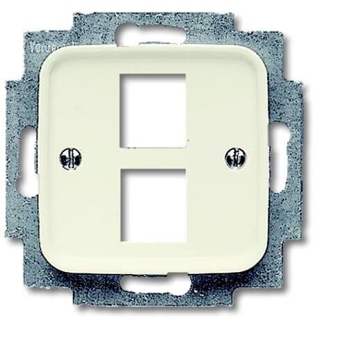 Busch-Jaeger Cubierta Inserto modular de conectores Blanco crema, Blanco perla 2CKA001753A3957 1 UD(S).-0