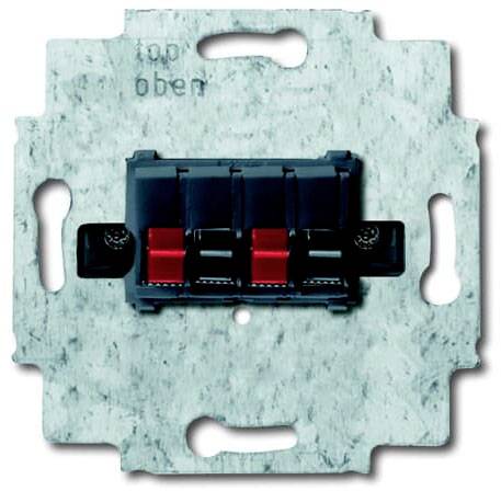 ABB 2CKA000230A0404 Conexión de altavoz IP20 Negro intenso (RAL 9005), Schwarz