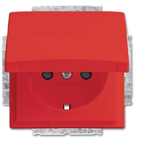 ABB 2CKA002013A5392 Inserto de dispositivo IP20 Rojo tráfico, Rot-0