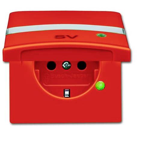 ABB 2CKA002064A0304 Inserto de dispositivo Dispositivo de seguridad infantil IP44 Naranja puro, Naranja-0