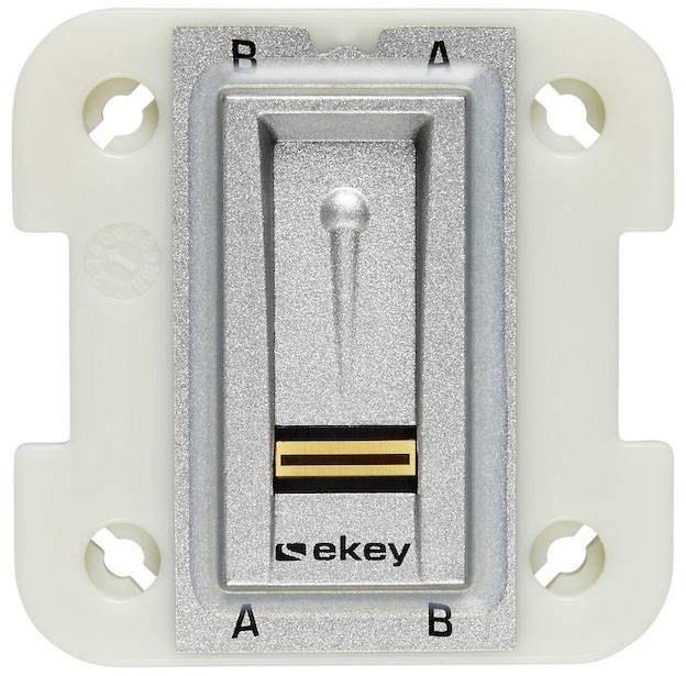 EKEY 101310 Sistema de acceso con huella digital Instalación, Bajo revoque IP33