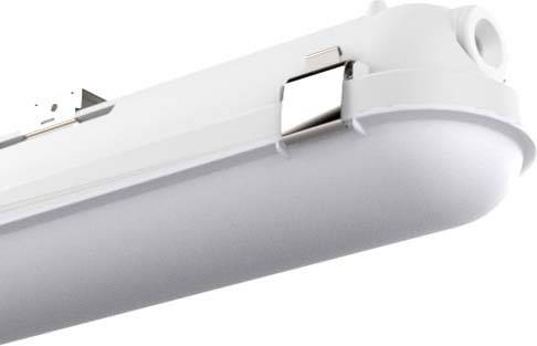 Pracht 5212104-LUNABL_RETRO Luminarias resistentes a la humedad LED G13 25 W Blanco Blanco-0