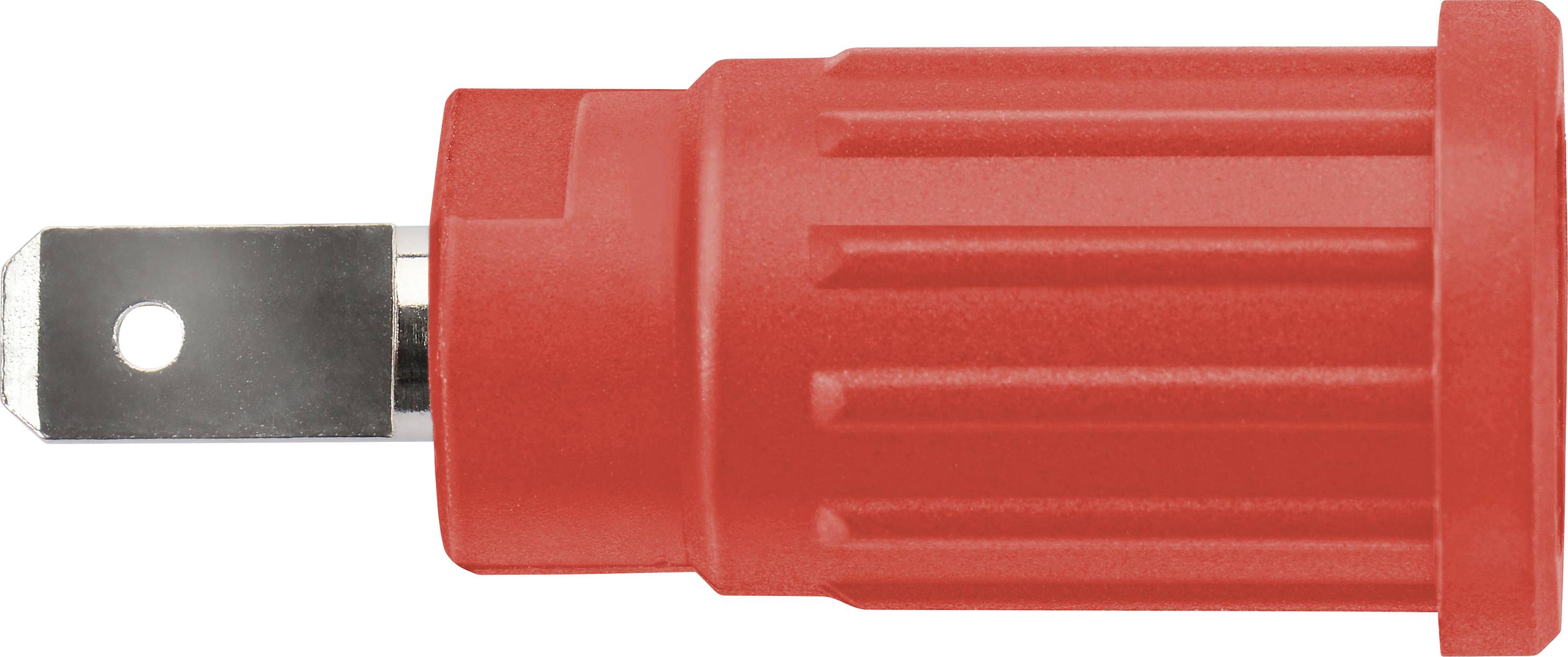 Schützinger SEPB 6451 Ni / RT Conector hembra de presión de seguridad Conector hembra Rot 1 UD(S). Piece