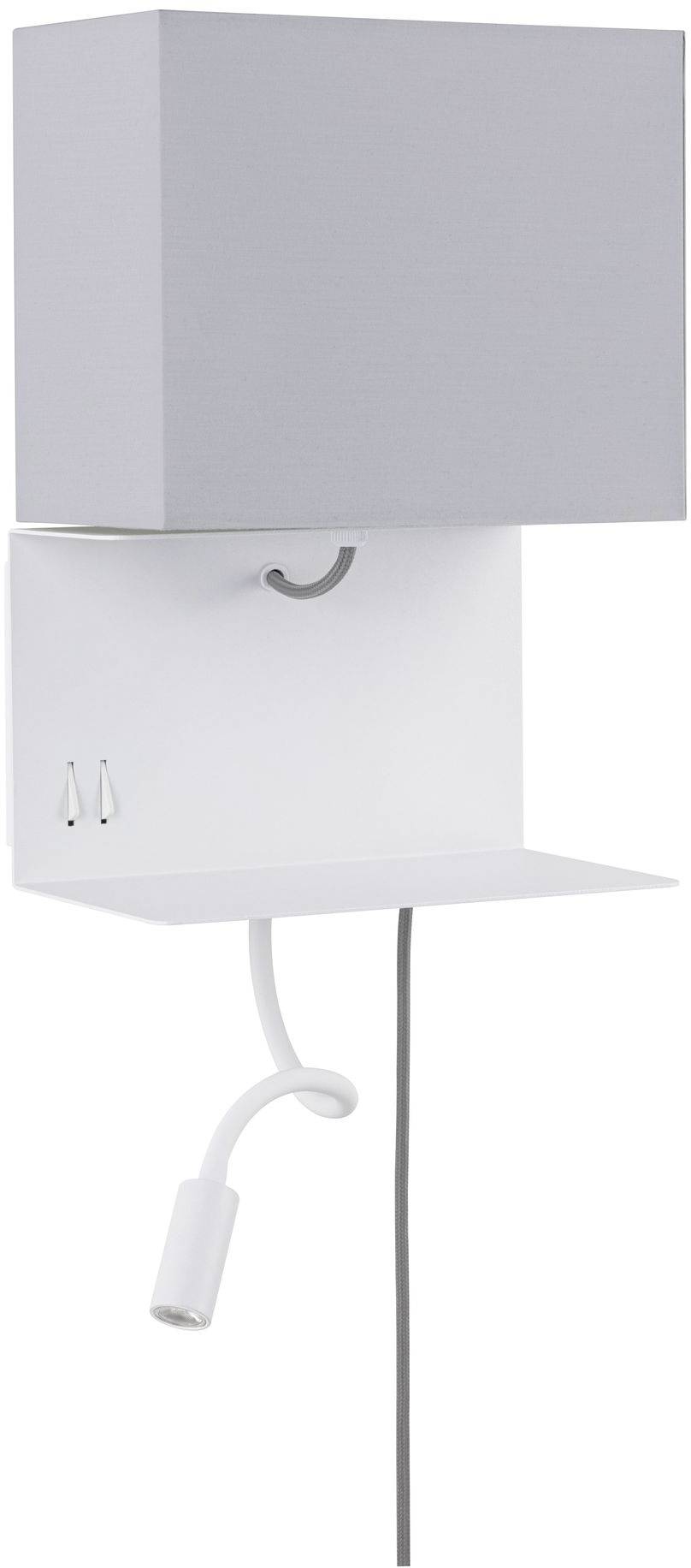 Paulmann Merani 78913 Apliques LED de pared E27 2.5 W LED Gris, Blanco-7