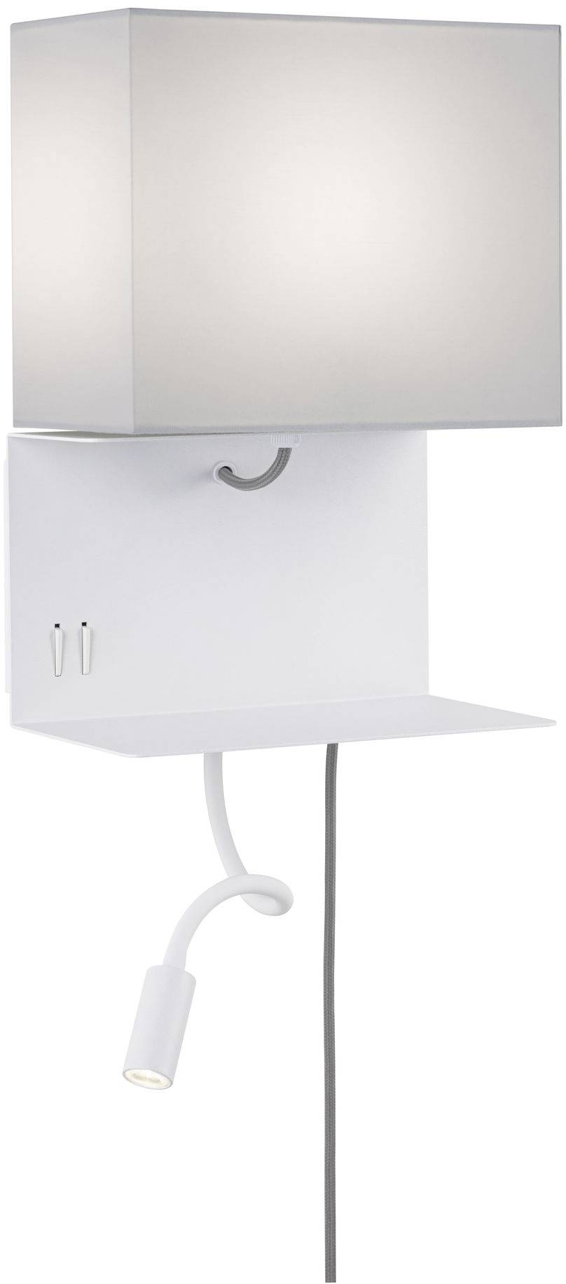 Paulmann Merani 78913 Apliques LED de pared E27 2.5 W LED Gris, Blanco-9