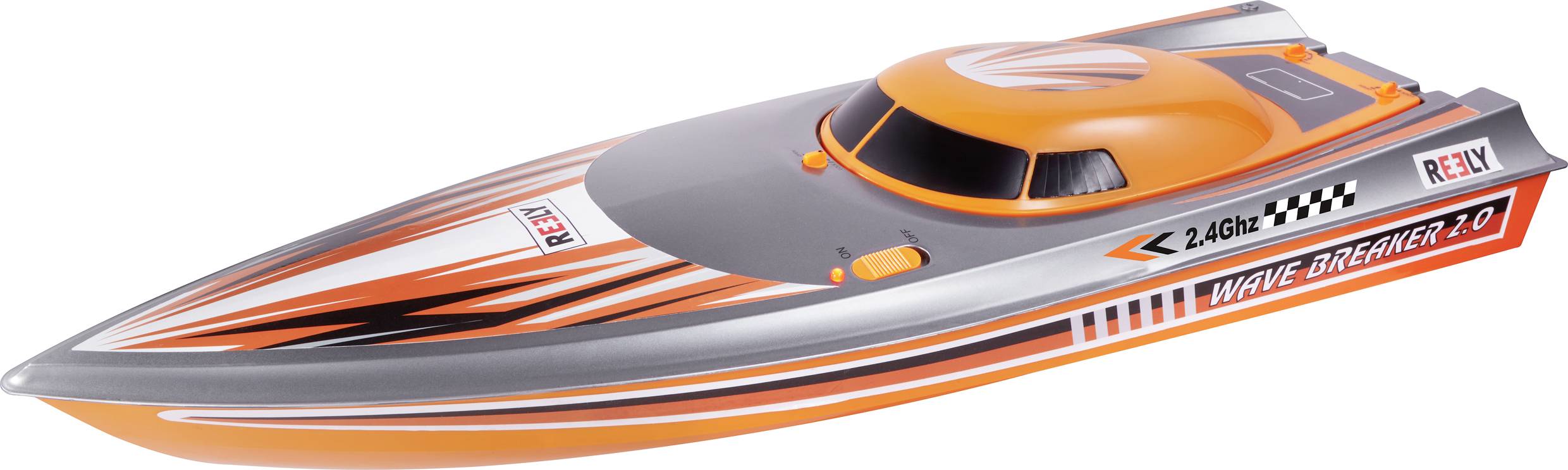 Reely Lancha a motor básica de RC RtR 640 mm