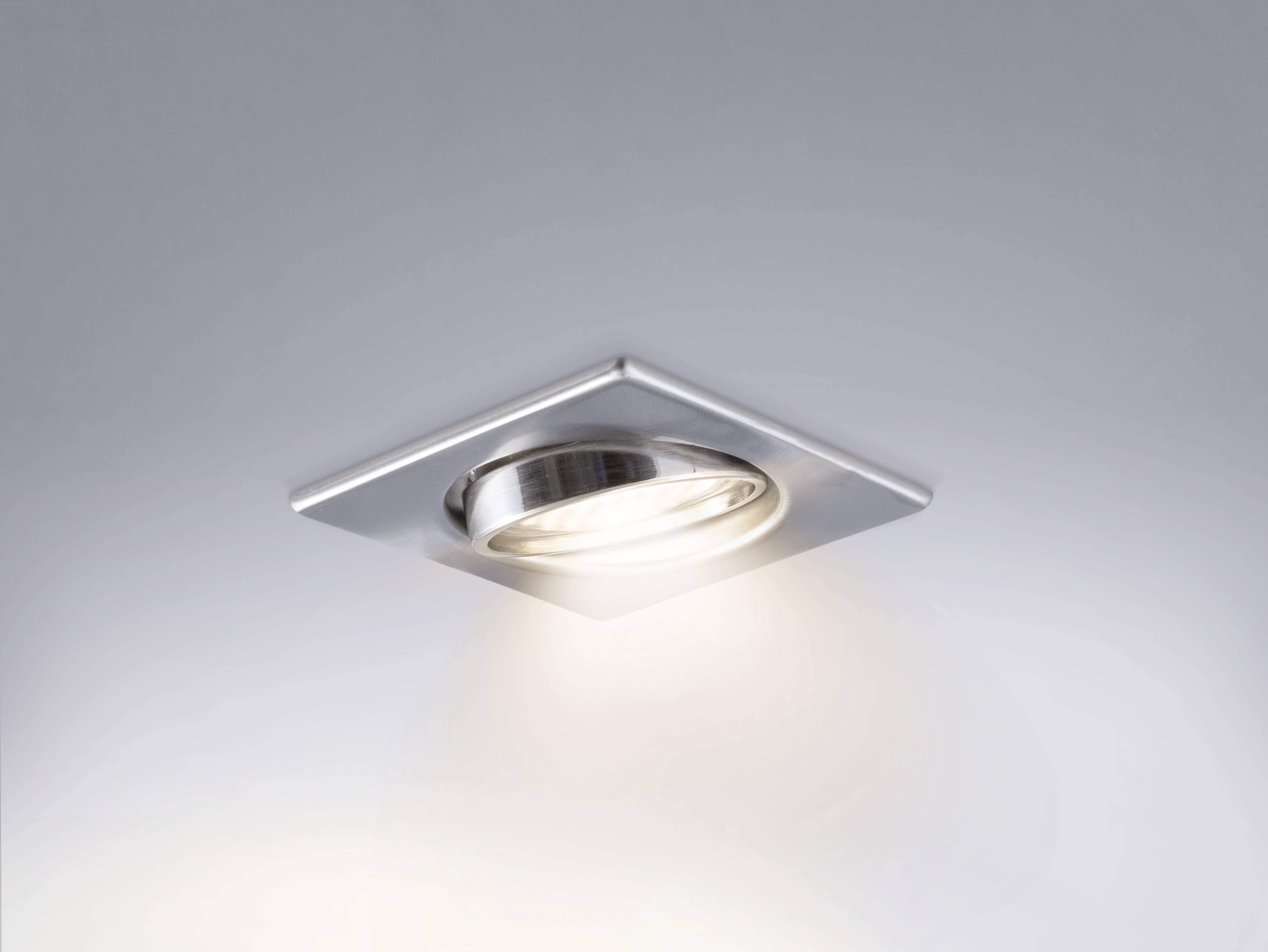 Heitronic 23554 DL6802 Lámpara de encastre GU5.3 35 W Acero inoxidable (cepillado)-3