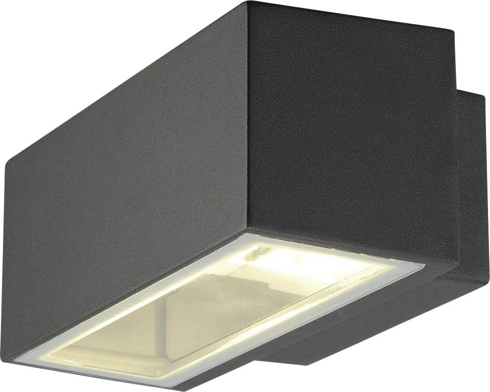SLV BOX UP/DOWN 232485 Apliques de pared para exteriores Halógeno R7s Antracita