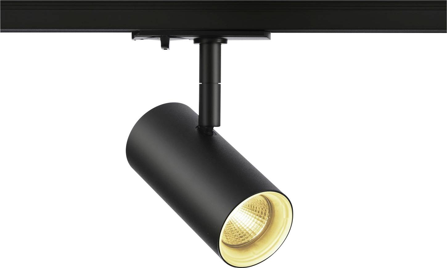SLV NOBLO SPOT 1001862 Luminaria de alto voltaje con sistema de cable 1phasig LED instalado de forma fija LED Schwarz