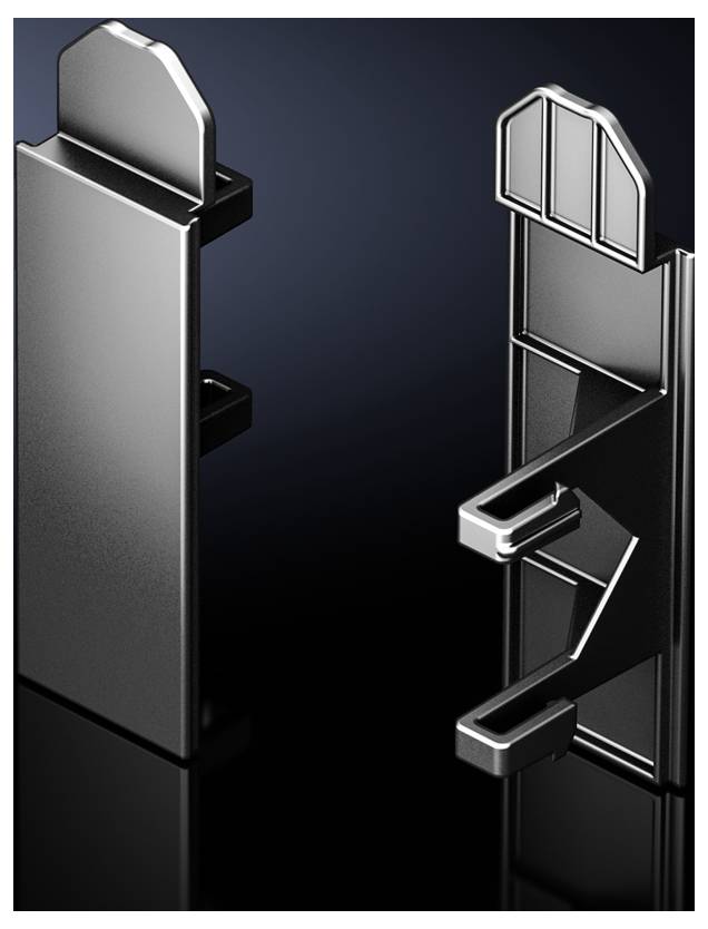 Rittal VX 8620.010 8620010 Cubierta Plástico Schwarz 10 UD(S). Piece
