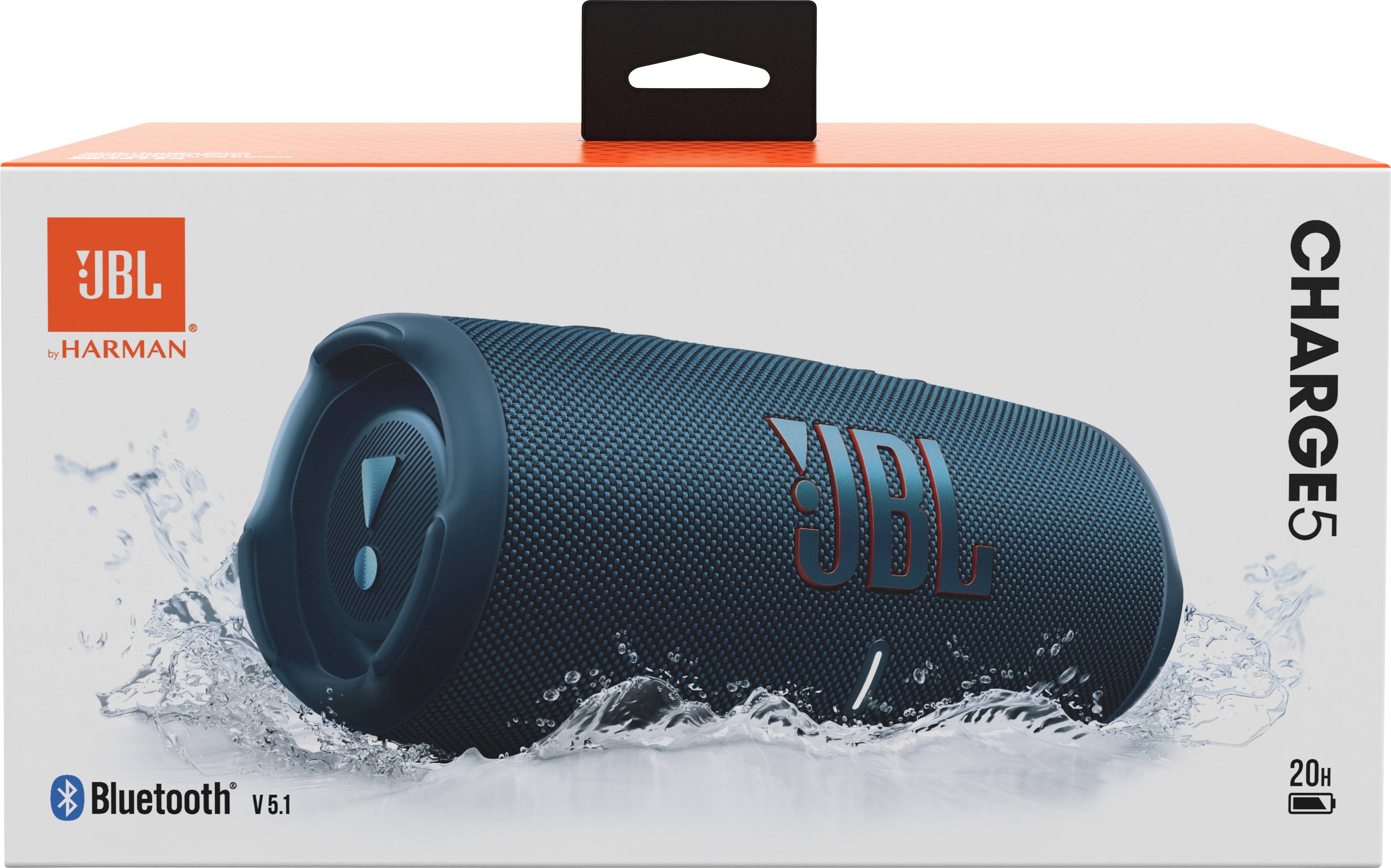 JBL CHARGE 5 Altavoz Bluetooth® Para exteriores, Impermeable, USB Blau-3