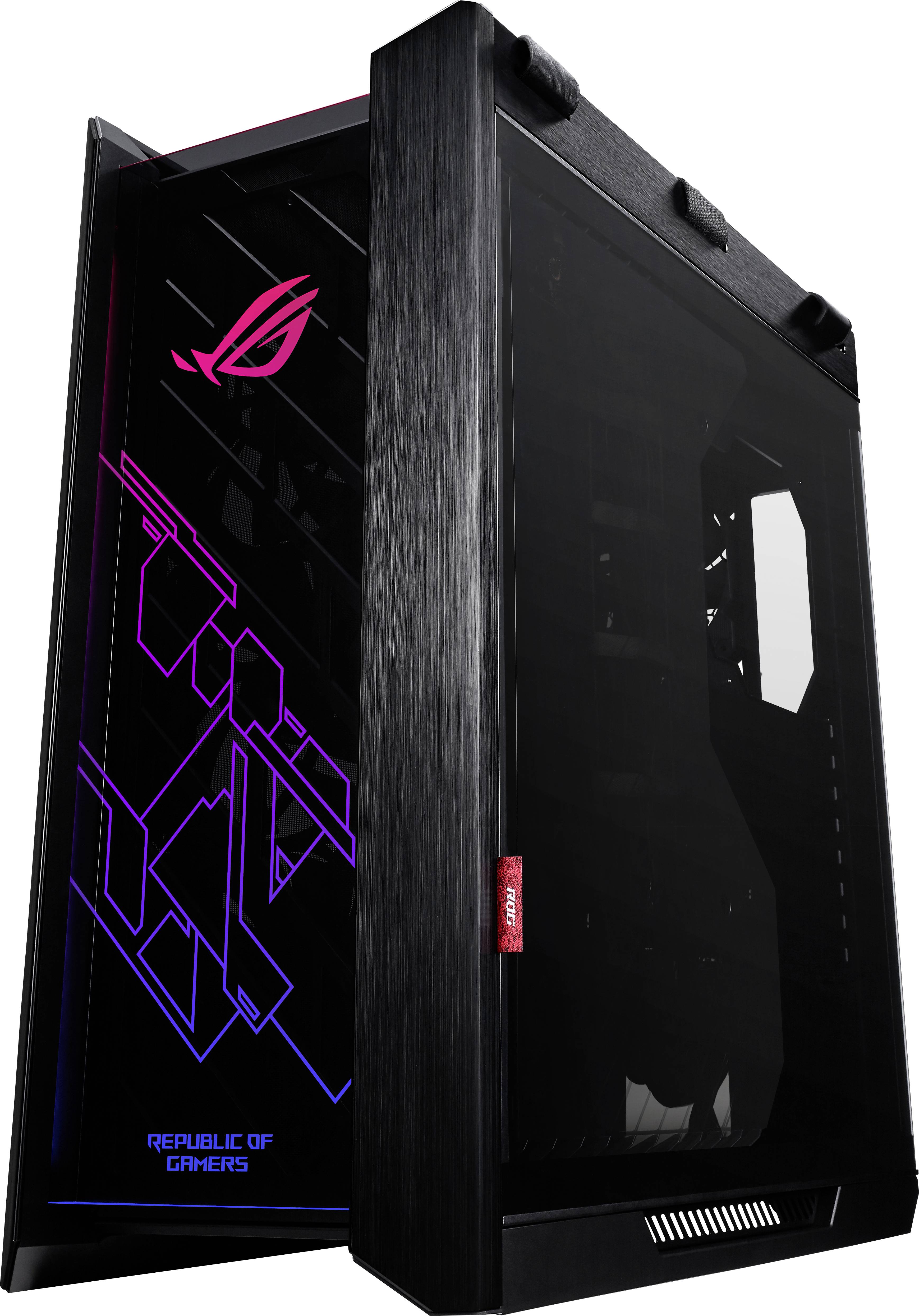 Asus ROG Strix Helios Midi Tower Carcasa de gaming Schwarz 3 ventiladores LED preinstalados, 1 ventilador preinstalado, -0