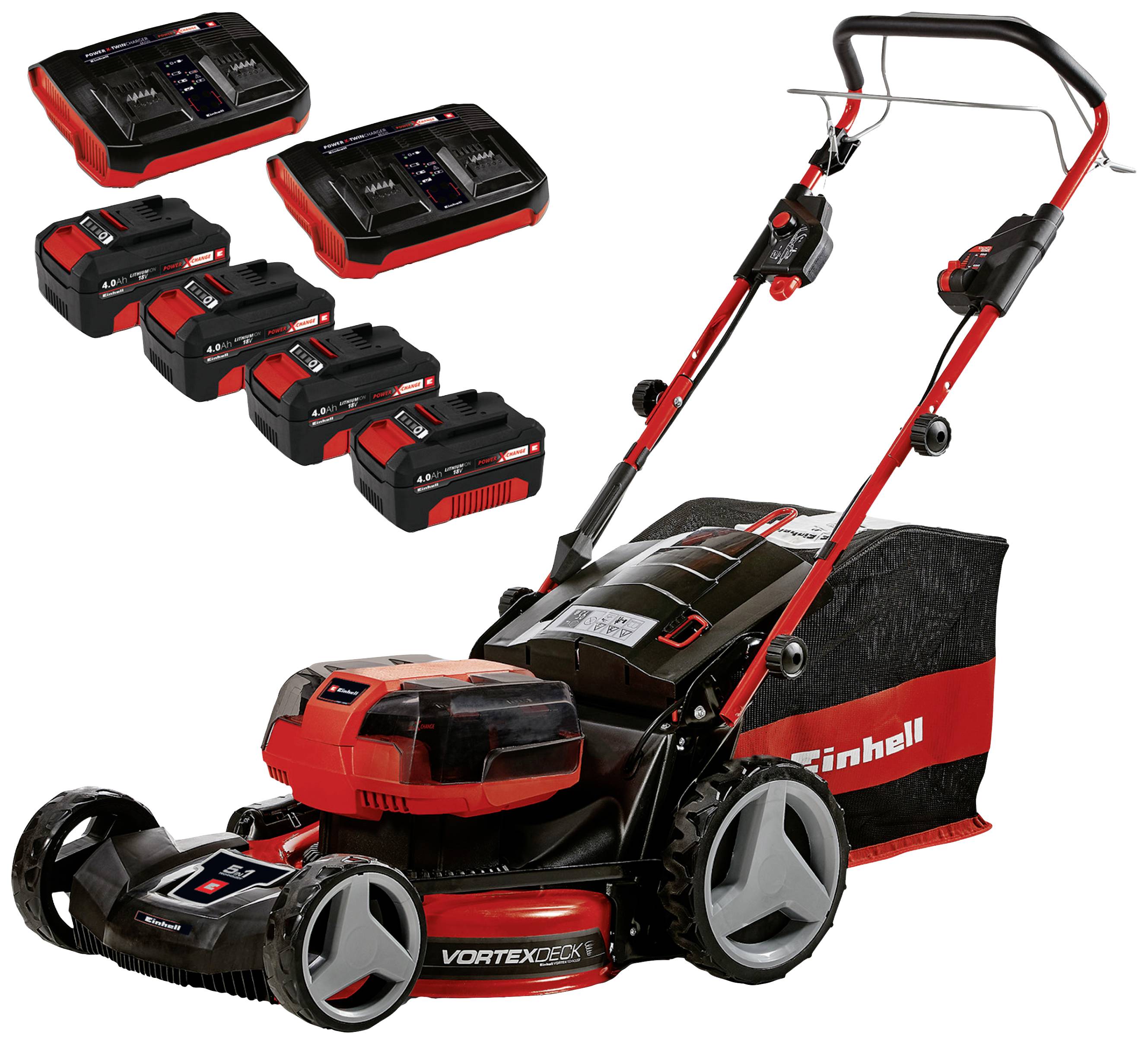 Einhell Professional GP-CM 36/47 S HW Li (4x4,0Ah) Batería Cortacésped con batería 4000 mAh 18 V Anchura de corte (máx.)-0