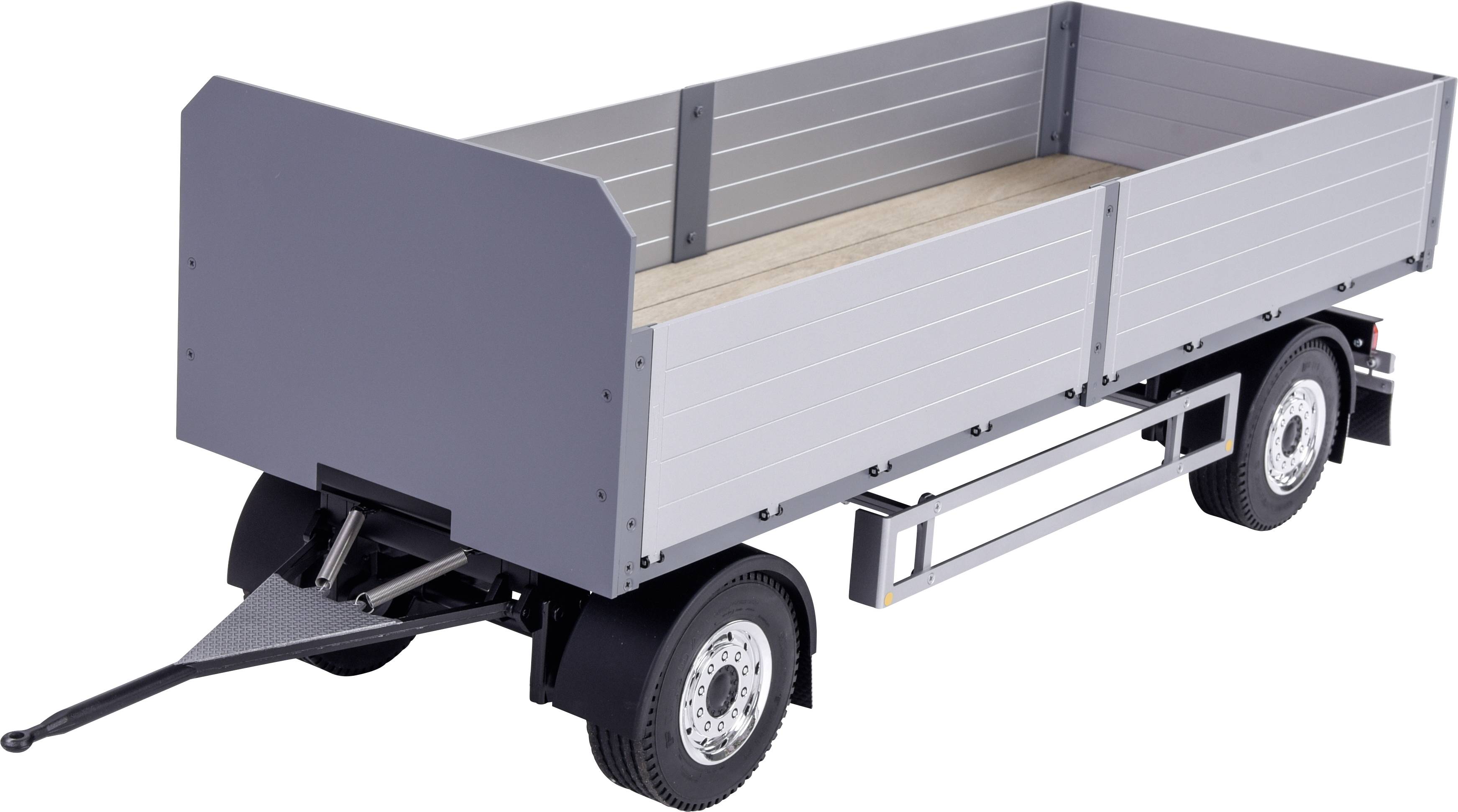 Carson Modellsport 907624 Pieza para personalización Remolque de material de construcción de 2 ejes