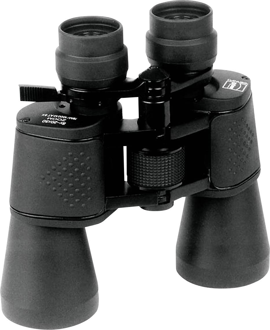 DÖRR Prismáticos con zoom 8 x - 20 x 50 mm Porro Verde oliva, Schwarz 536080-0