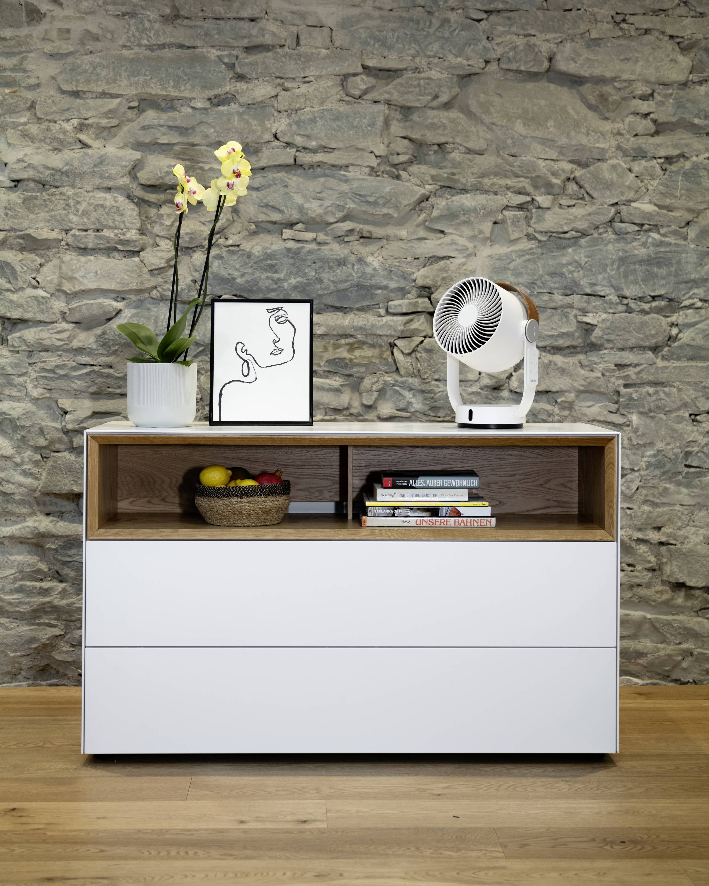 Stadler Form Leo Circulador de aire en 3D 18 W ( x x ) 205 x 240 x 330 mm Blanco Orientable, Temporizador-7