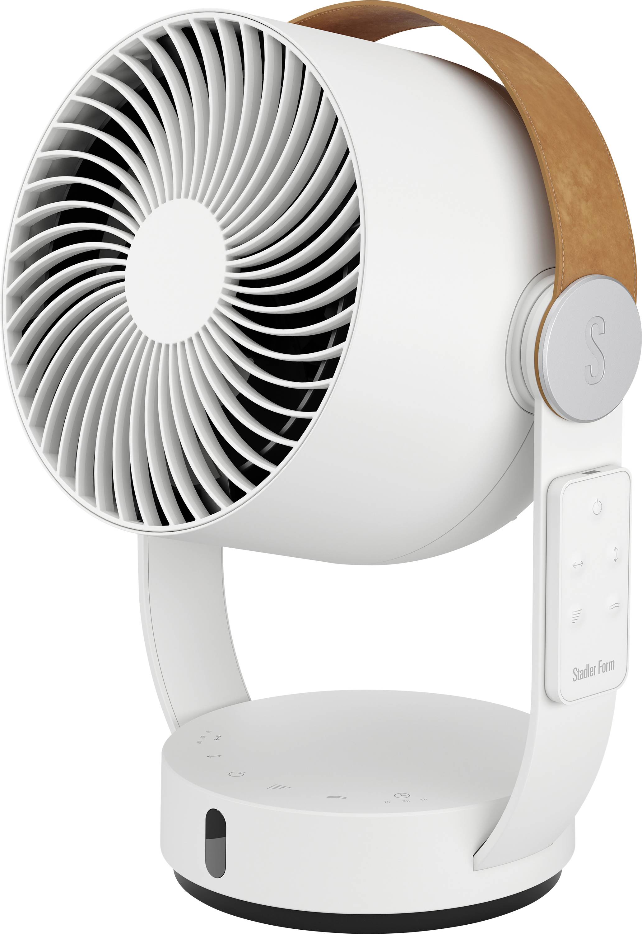 Stadler Form Leo Circulador de aire en 3D 18 W ( x x ) 205 x 240 x 330 mm Blanco Orientable, Temporizador-0