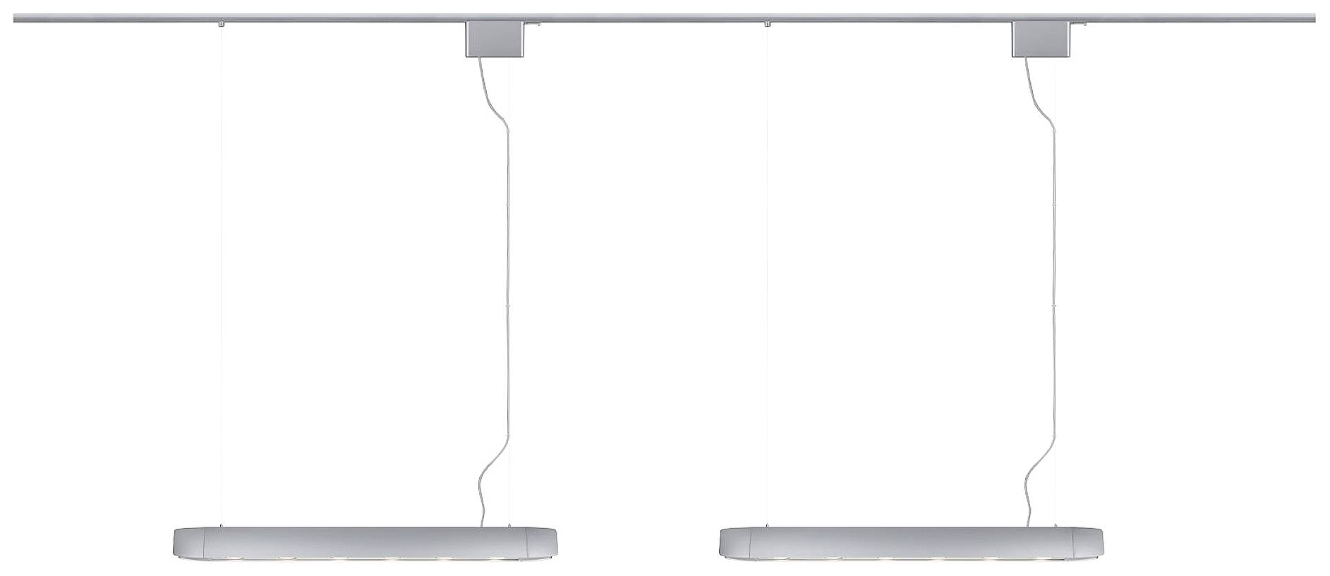Paulmann URail Pendel Barre Luminaria LED pendular URail GU10 Cromado (mate)-3