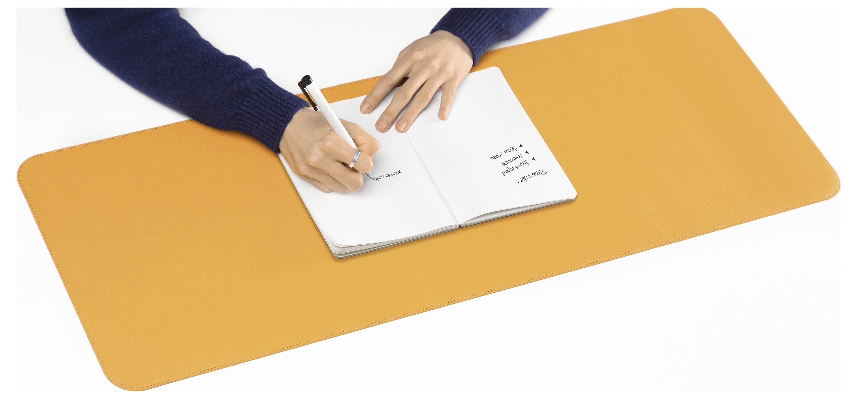 Sigel SA601 Soporte para escribir Amarillo, Gris (Anch. x Alt.) 80 cm x 30 cm-3