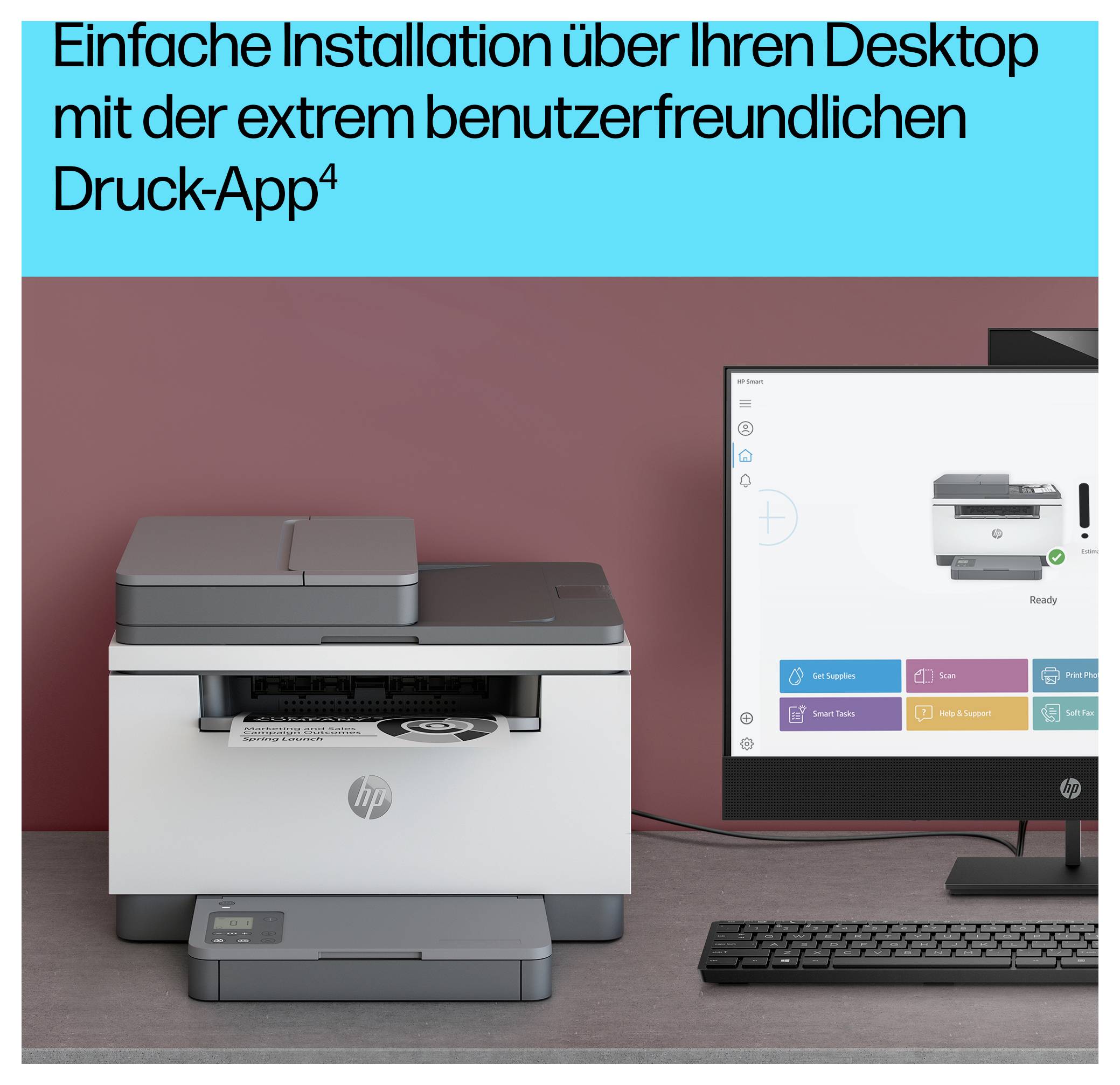 HP LaserJet MFP M 234 sdn Impresora multifunción Láser Blanco y negro A4 Impresora, escáner, fotocopiadora Duplex, ADF, -6