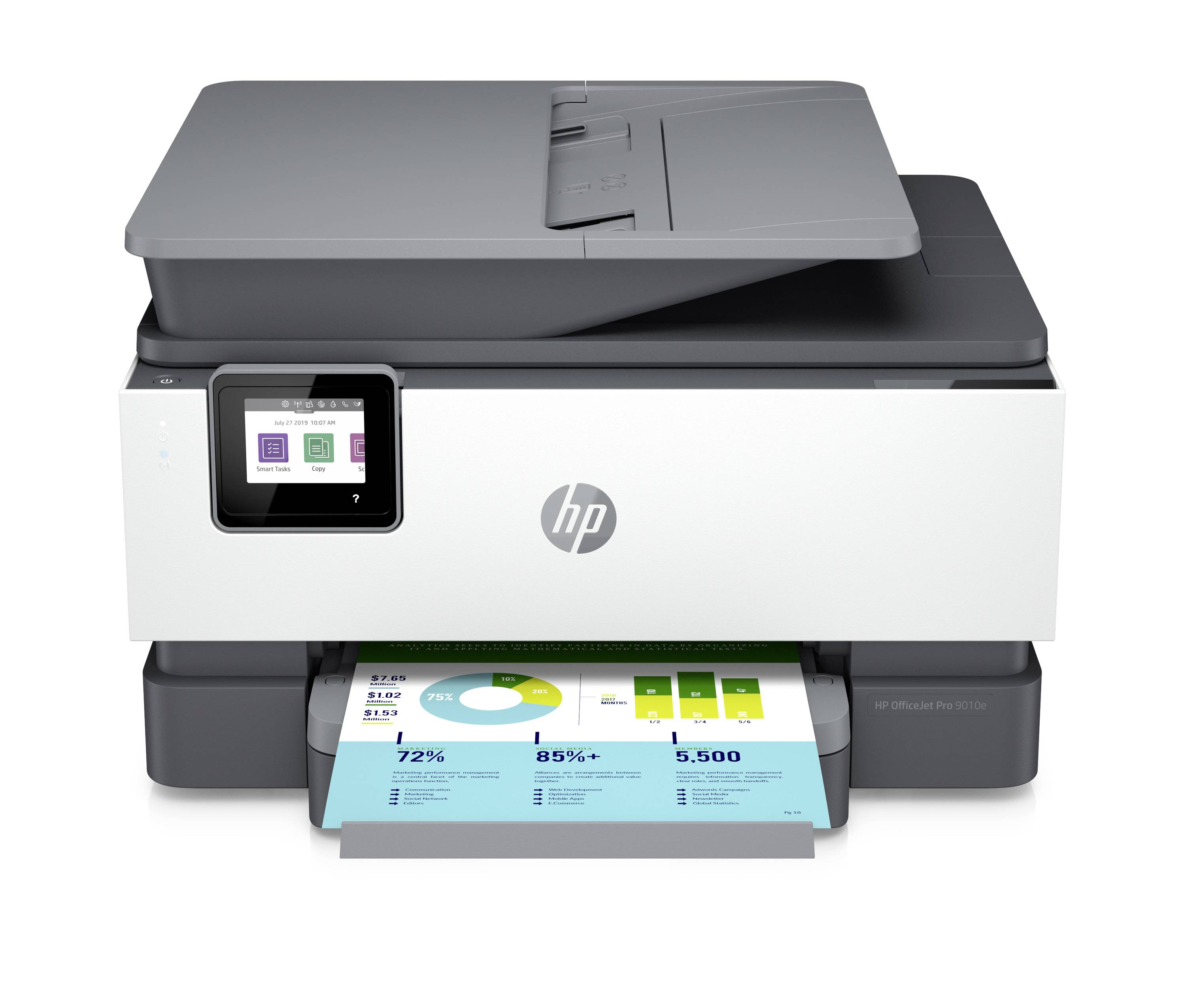 HP OfficeJet Pro 9010 e Impresora multifunción Inyección de tinta Color A4 Impresora, escáner, fotocopiadora, fax Tinta -0