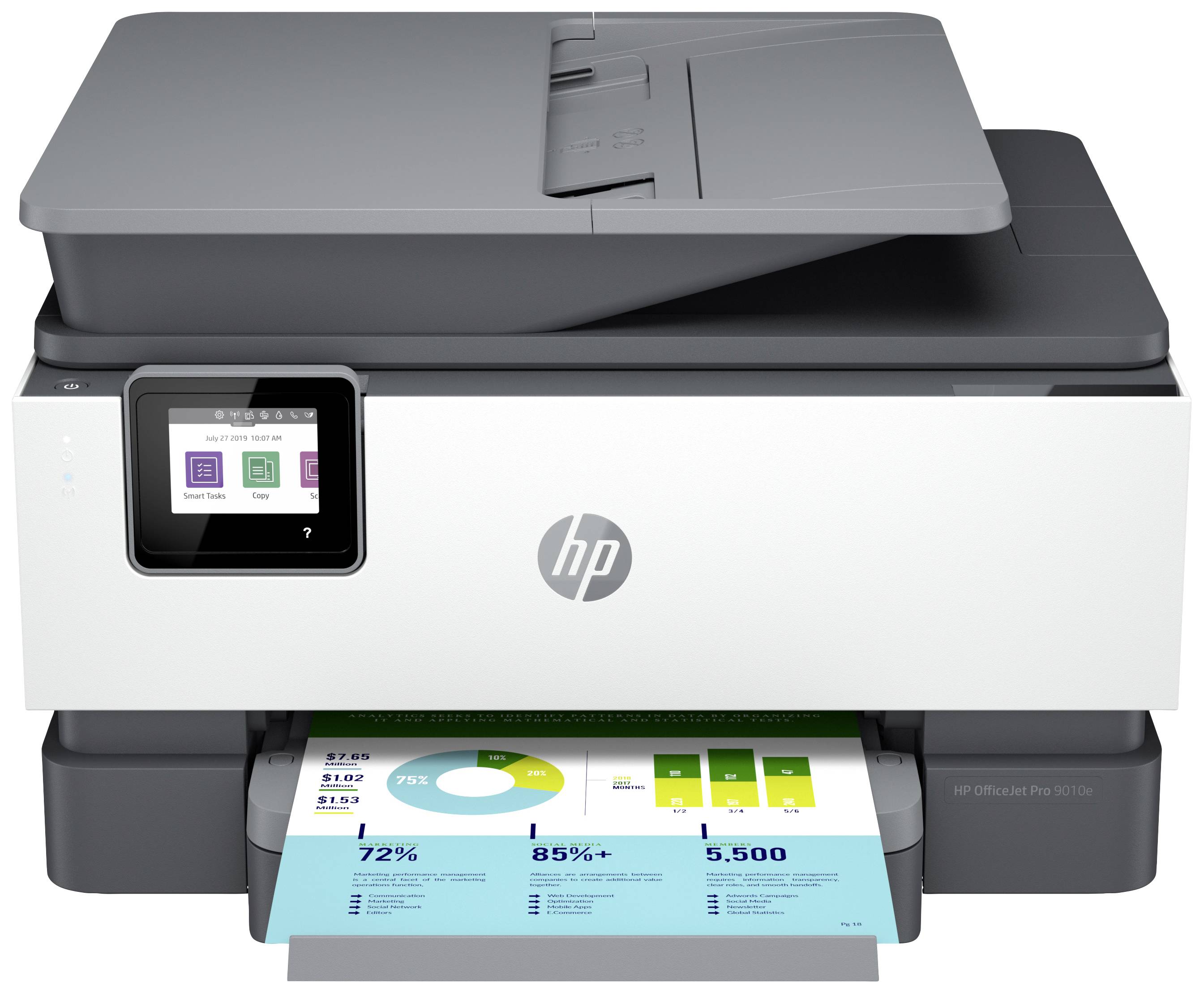 HP OfficeJet Pro 9010 e Impresora multifunción Inyección de tinta Color A4 Impresora, escáner, fotocopiadora, fax Tinta -2