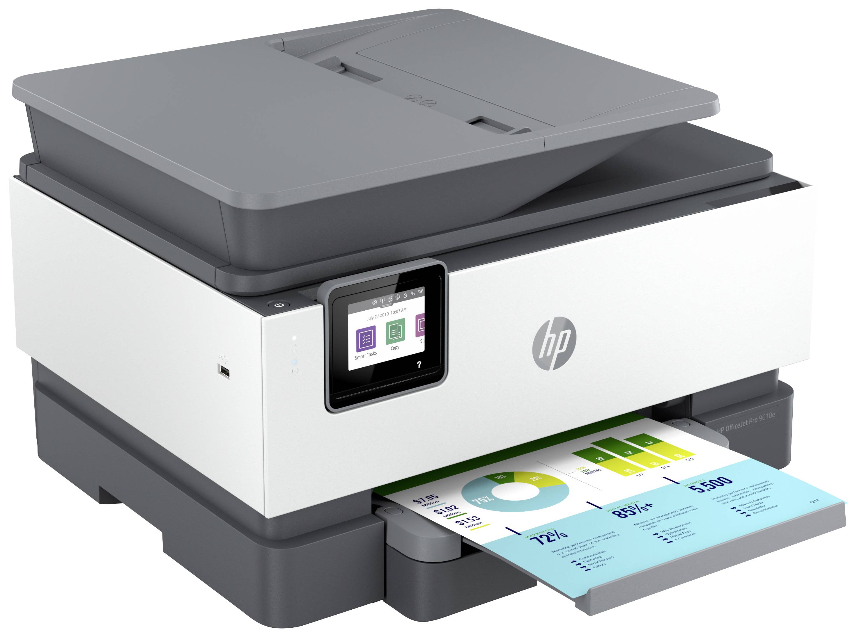 HP OfficeJet Pro 9010 e Impresora multifunción Inyección de tinta Color A4 Impresora, escáner, fotocopiadora, fax Tinta -4
