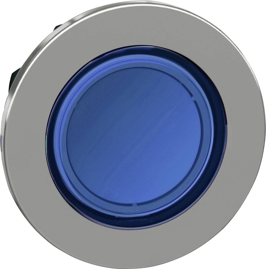 Schneider Electric ZB4FW363 ZB4FW363 Elemento frontal para pulsador luminoso Reseteable (Ø) 30.5 mm Sin rotular Cromo, B-0