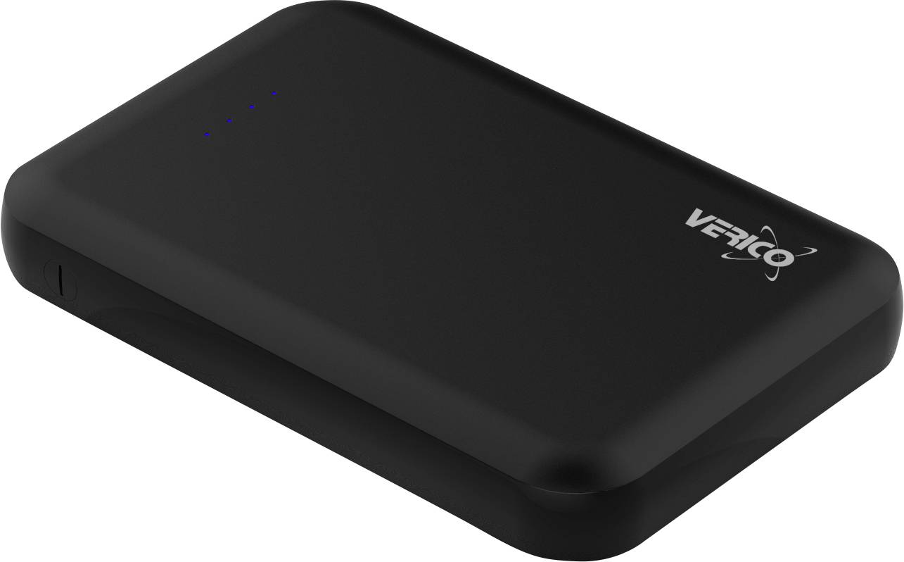 Verico Power Guard Batería externa (batería adicional) 5000 mAh Carga rápida LiPo USB-A Schwarz