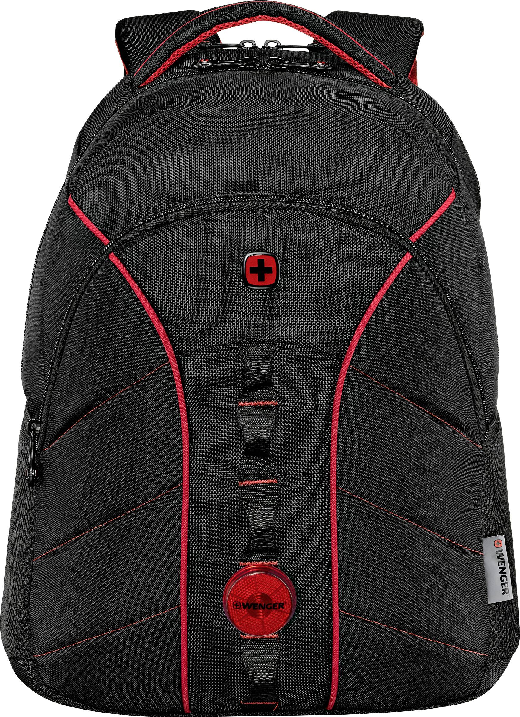 Wenger Mochila para ordenador portátil Sun Compatible con un máximo de: 40,6 cm (16") Schwarz, Rot