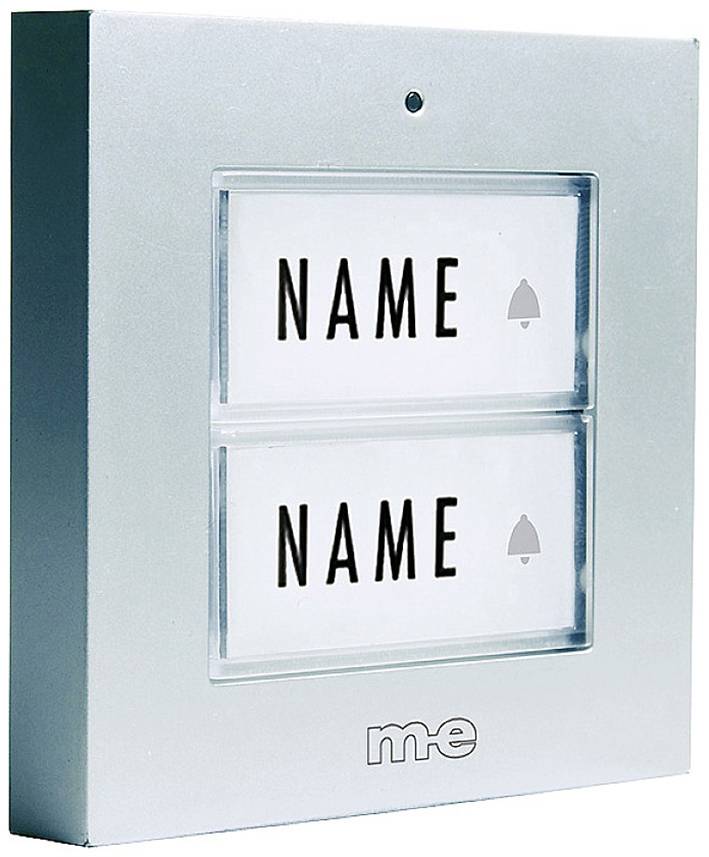 m-e modern-electronics 41274 Timbre inalámbrico Emisor Con placa para el nombre