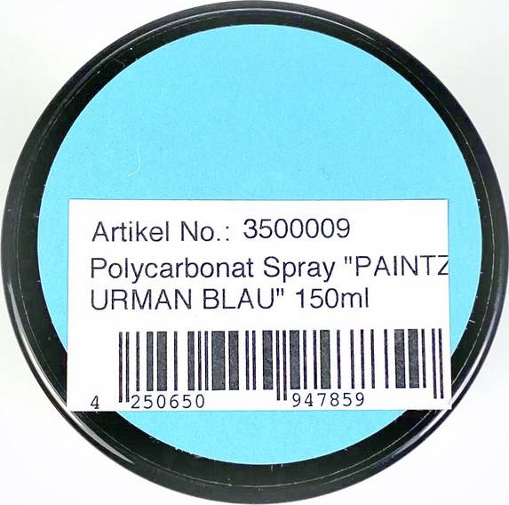 Absima Pintura para policarbonato (lexan) Azul Urman Caja 150 ml