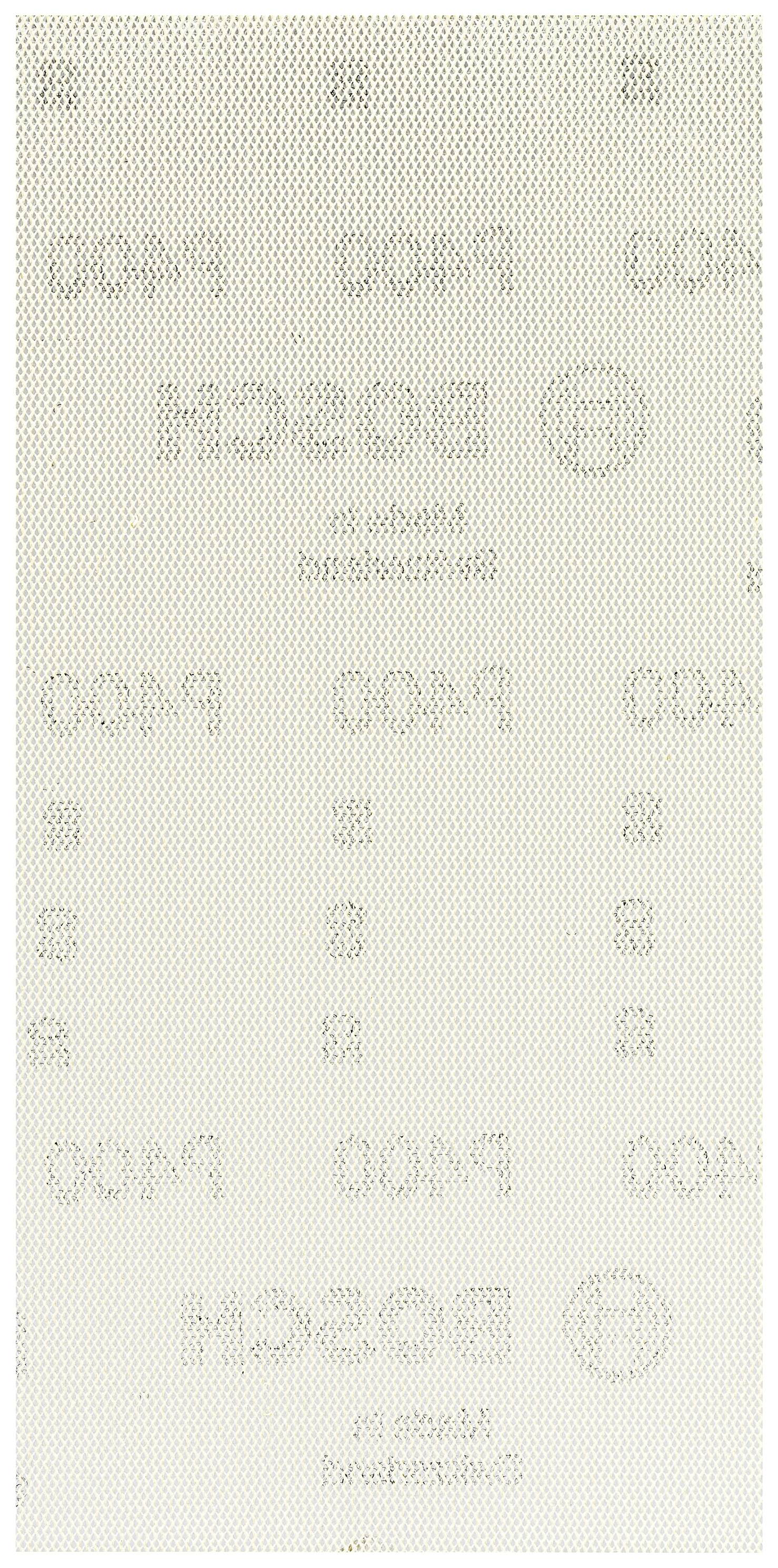 Bosch Accessories EXPERT M480 2608900751 Malla de lija para lijadora orbital Sin perforar Granulación 400 (Lon. x Anch.) 186 mm x 93 mm 10 UD(S).